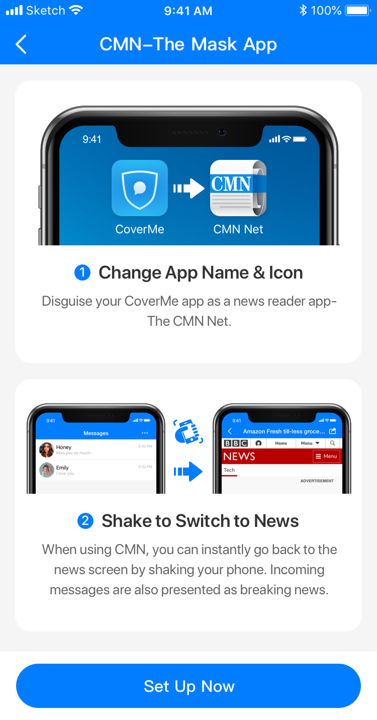 [FAQ] How to Hide and Disguise CoverMe App CoverMe