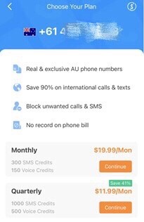 Phone Numbers for Australia or Austria 